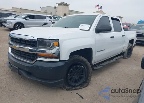 2018 Chevrolet Silverado 1500 Wt из США, поврежденный, VIN 3GCUKNEC2JG450046